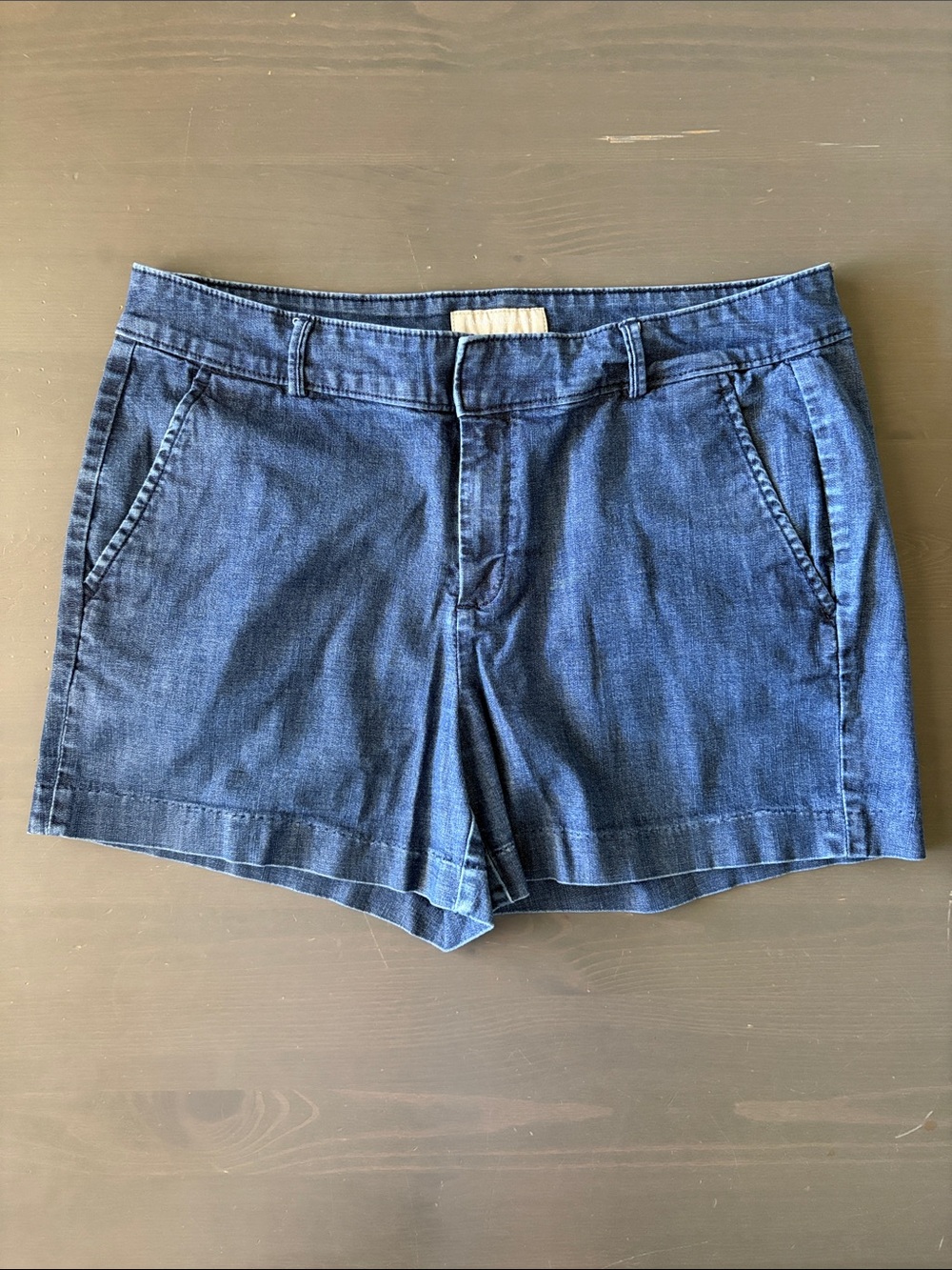Banana Republic Indigo Denim Short with Front Pockets